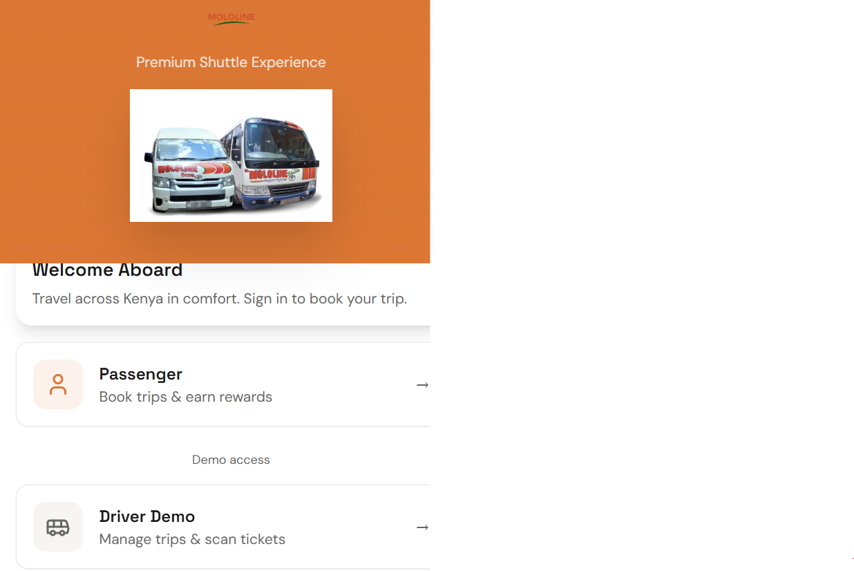 RidePulse™ app screenshot